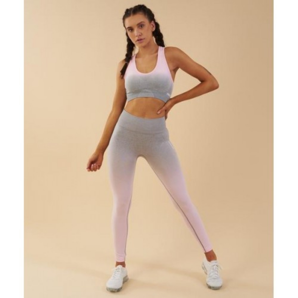 Gymshark dupe legging and bra set size small